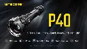 Nitecore Flashlight P40 - Ultra Long Distance Dual Beam LEP