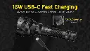 Nitecore Flashlight P40 - Ultra Long Distance Dual Beam LEP