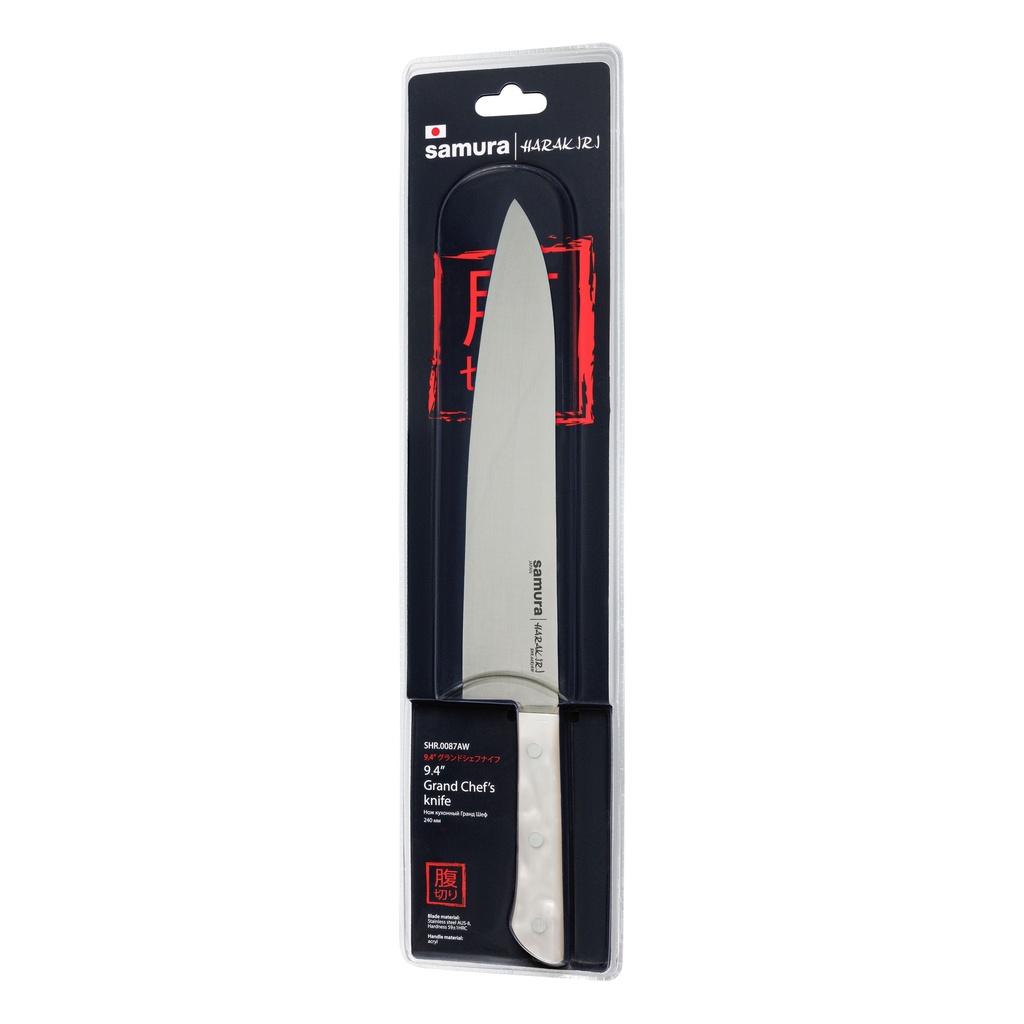 Samura HARAKIRI acryl Grand Chef's knife 9.4''