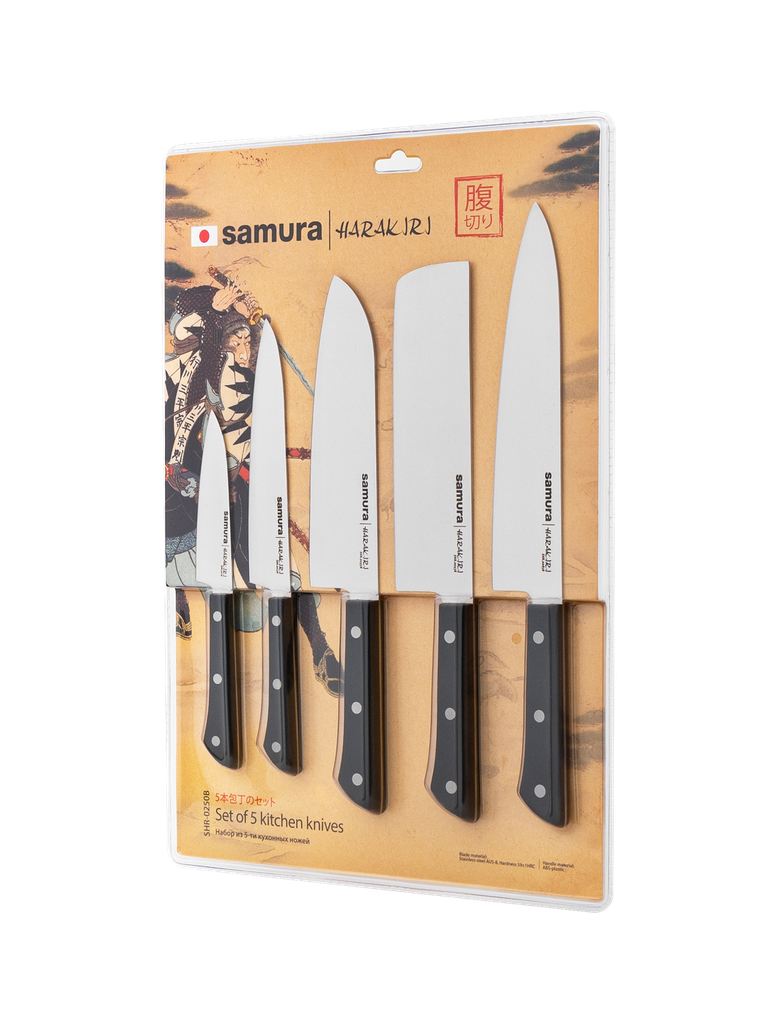 Samura HARAKIRI Set of 5 kitchen knives