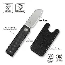 CIVIVI Kukei Front Flipper - Twill Carbon Fiber