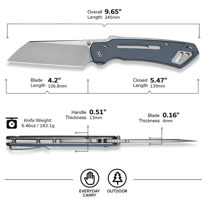 CIVIVI Buster FG Neutral Blue