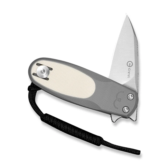 CIVIVI Purr Gray & Ivory G10 - Slip Joint