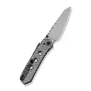 CIVIVI Vision FG Polished Clear Lexan Rock-Grind Pattern