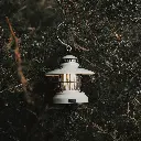 Barebones Edison Mini Lantern -  Vintage White