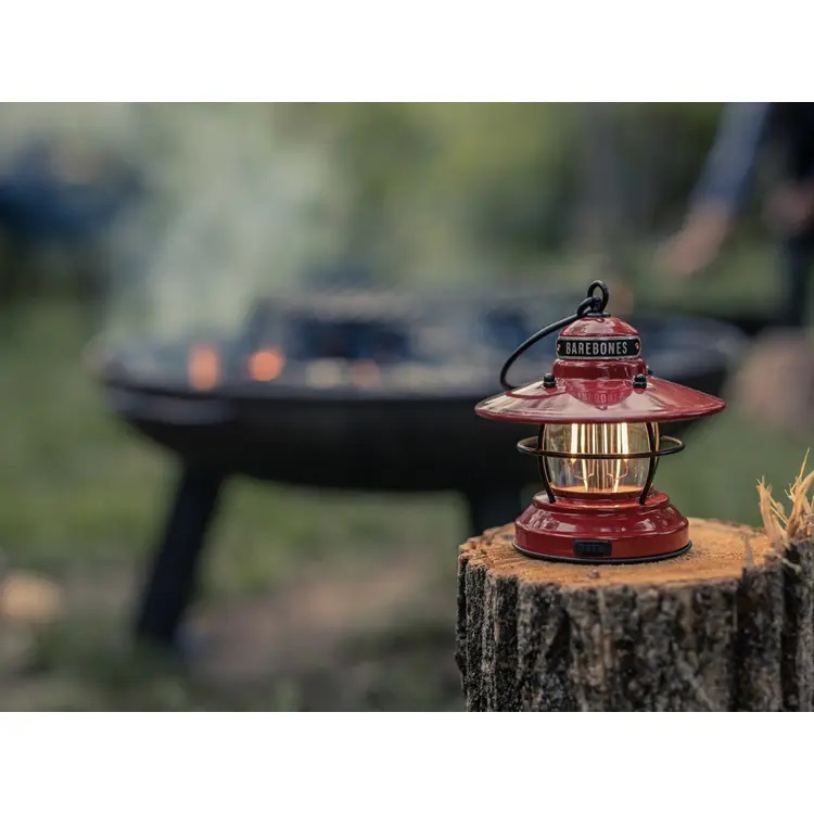 Barebones Edison Mini Lantern Red