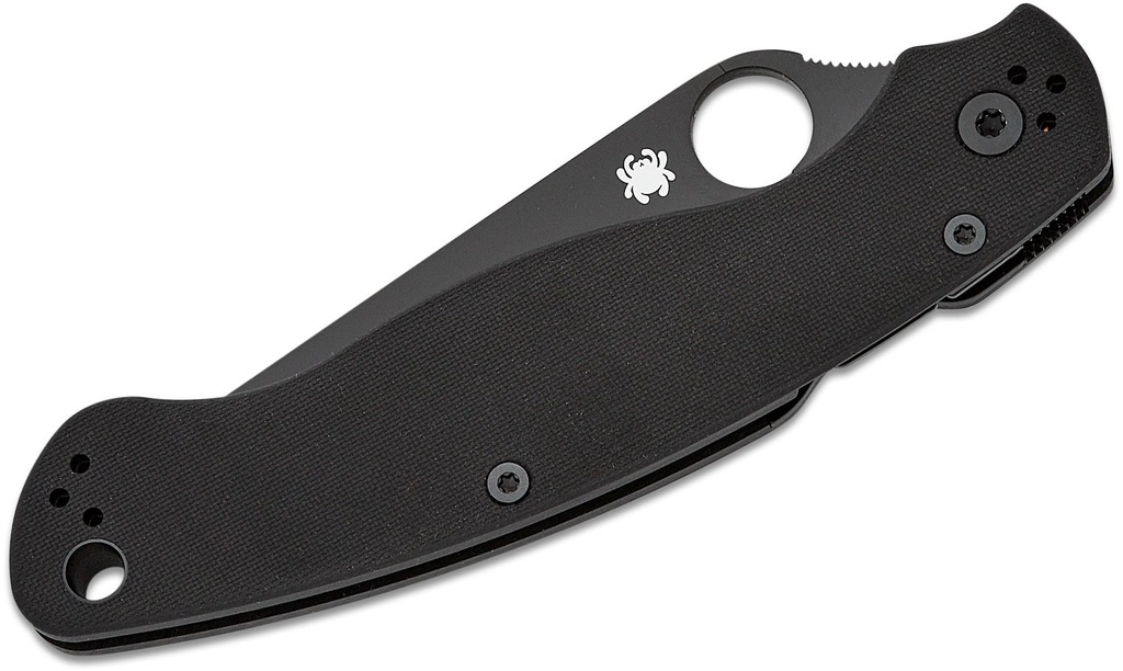 Spyderco Military 2 Black G10 Black 