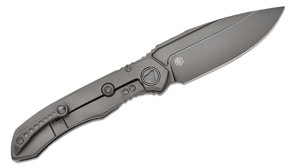 Microtech Anax Framelock DLC Ti Drop Point