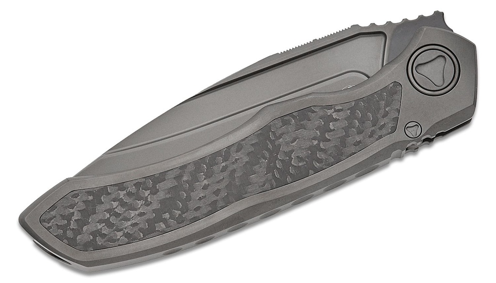 Microtech Anax Framelock DLC Ti Drop Point