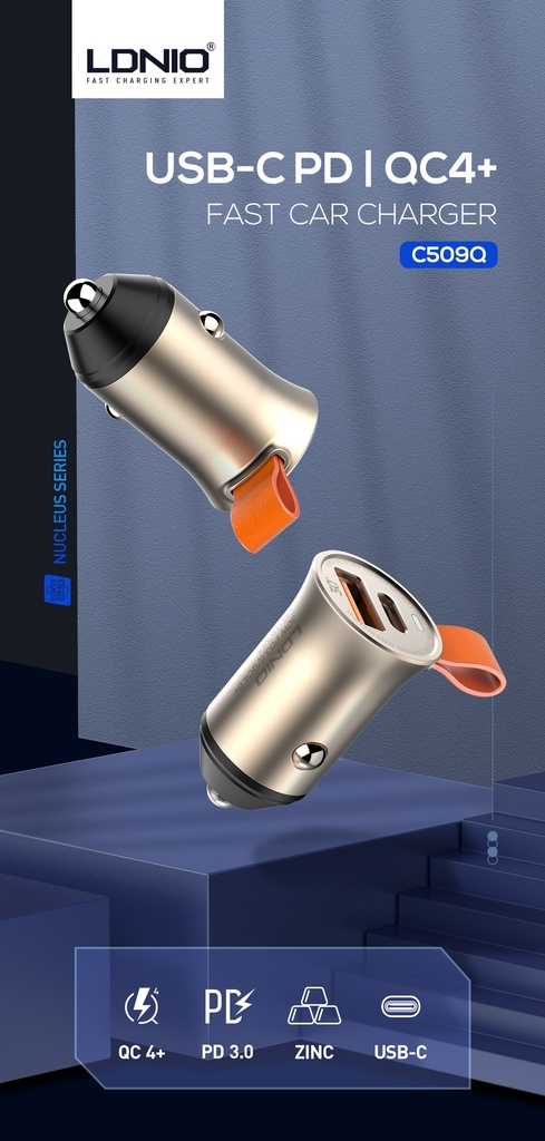 LDNIO Car Charger C509Q