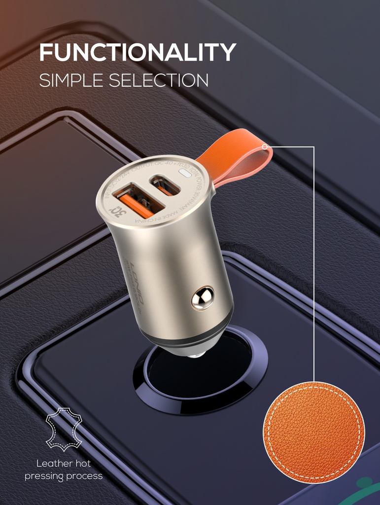 LDNIO Car Charger C509Q