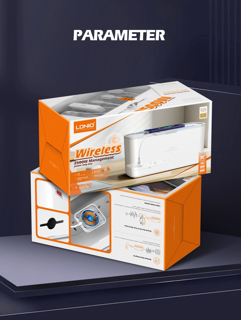 LDNIO BOX POWER SOCKET SN5311W