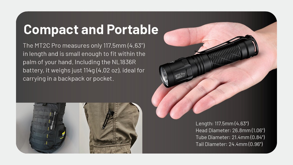 Nitecore MT2C Pro