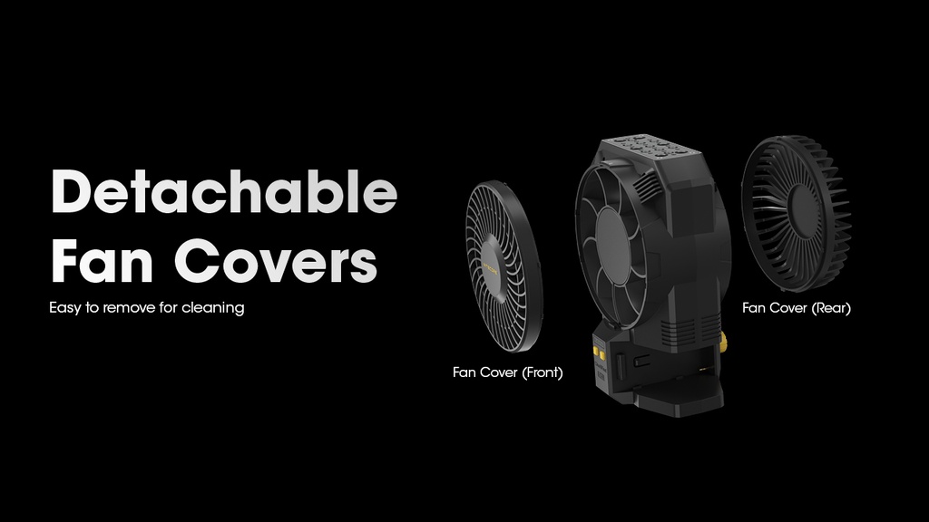 Nitecore Cinewind CW30 ( with two NP-F970 Battery )