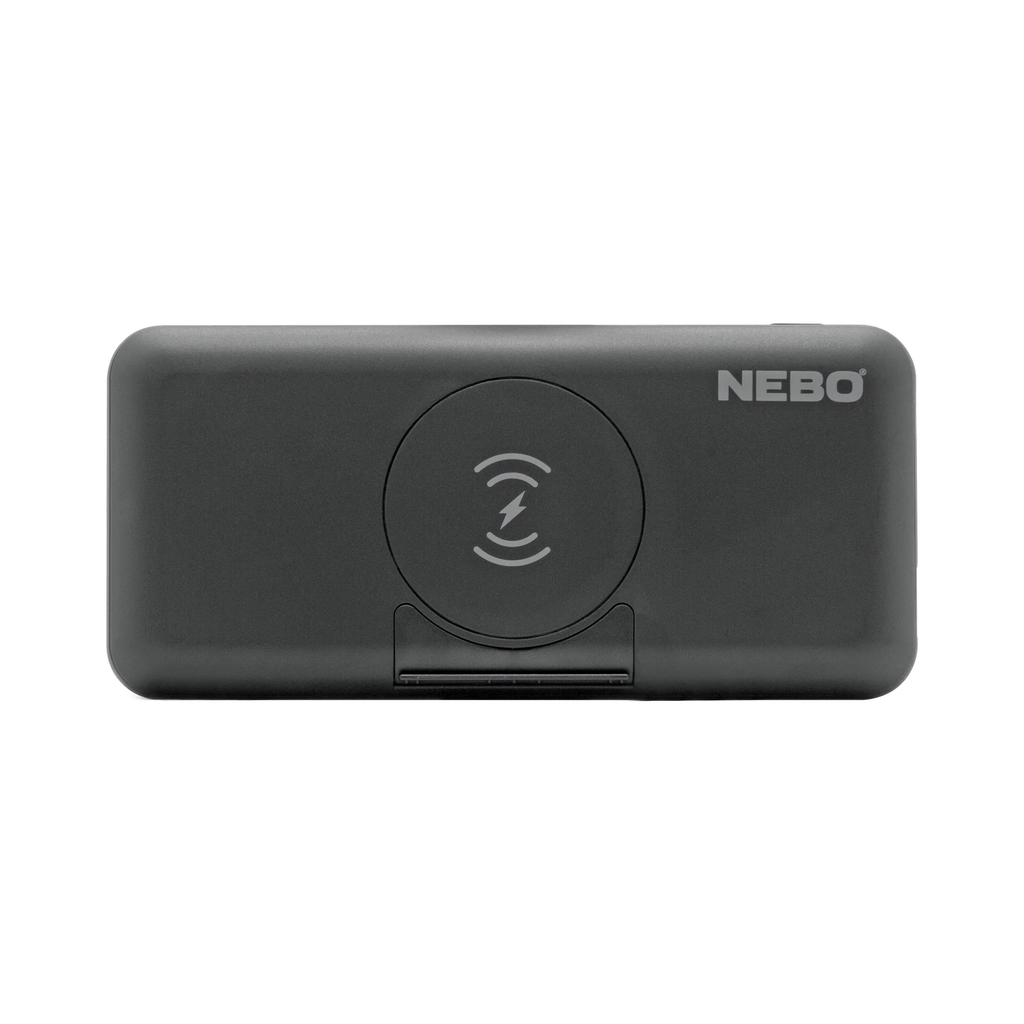Nebo 10K Powerbank with Kickstand & wireless charging