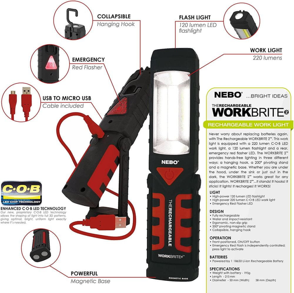 Nebo WorkBrite 2 RC