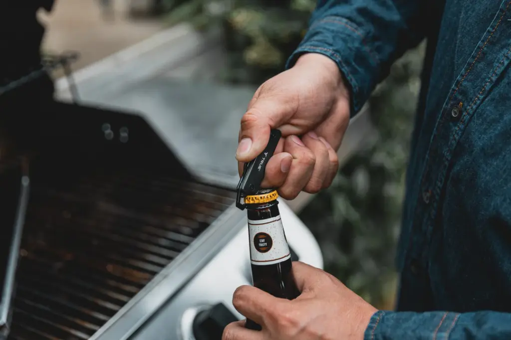 True Utility Modern Key Chain Knife - Gray