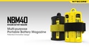 Nitecore Battery Magazine - yellow