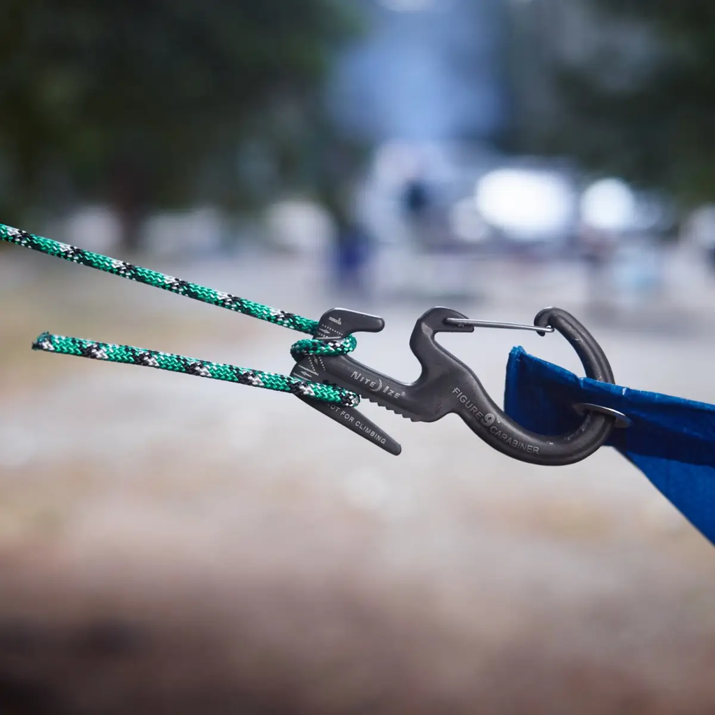 Nite Ize Figure 9 Carabiner Rope Tightener - Large - Black