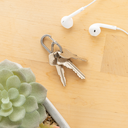 Nite Ize  G-Series™ Dual Chamber Carabiner #1 - 2 Pack (Stainless Steel)