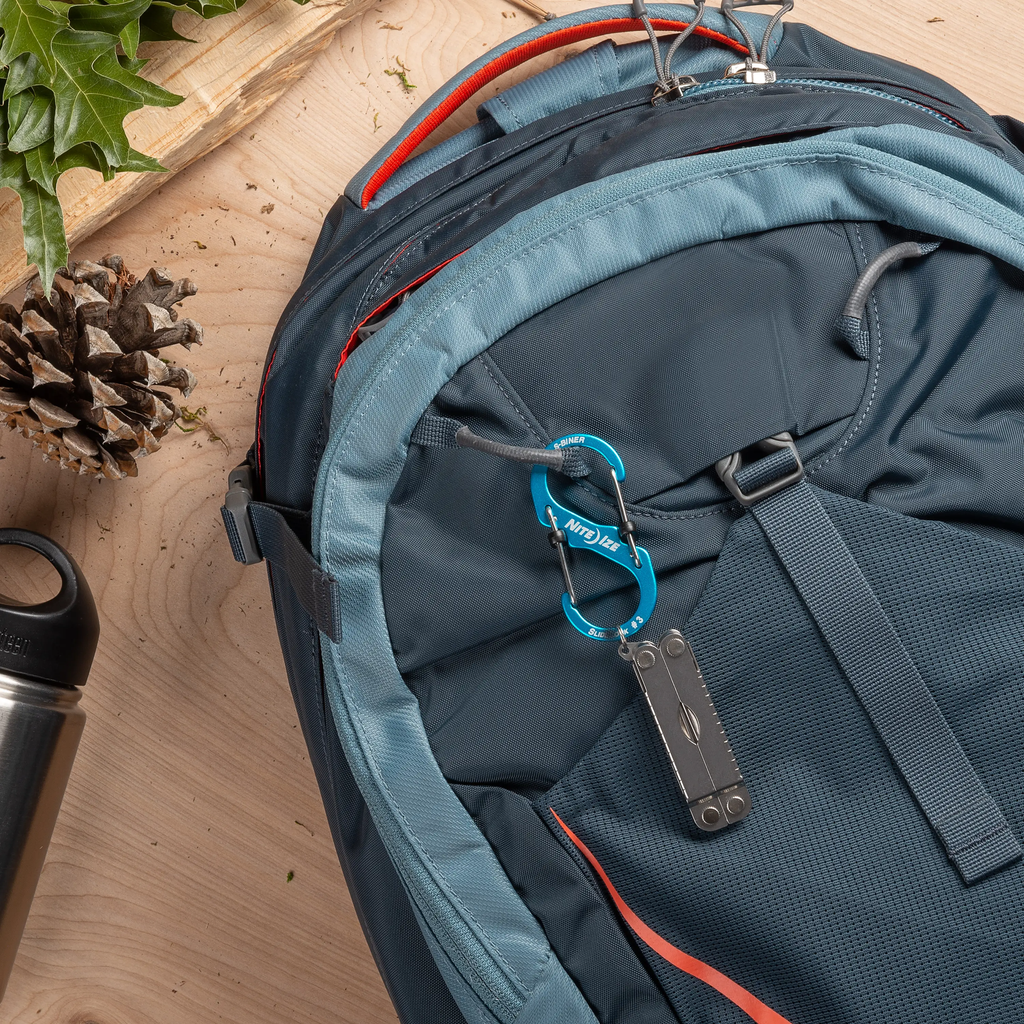 Nite Ize S-Biner® SlideLock® Aluminum #3- Blue