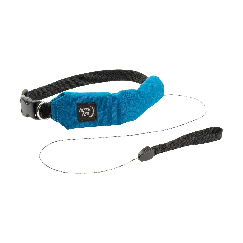 Nite ize RadDog All-In-One Collar + Leash (Medium Blue)