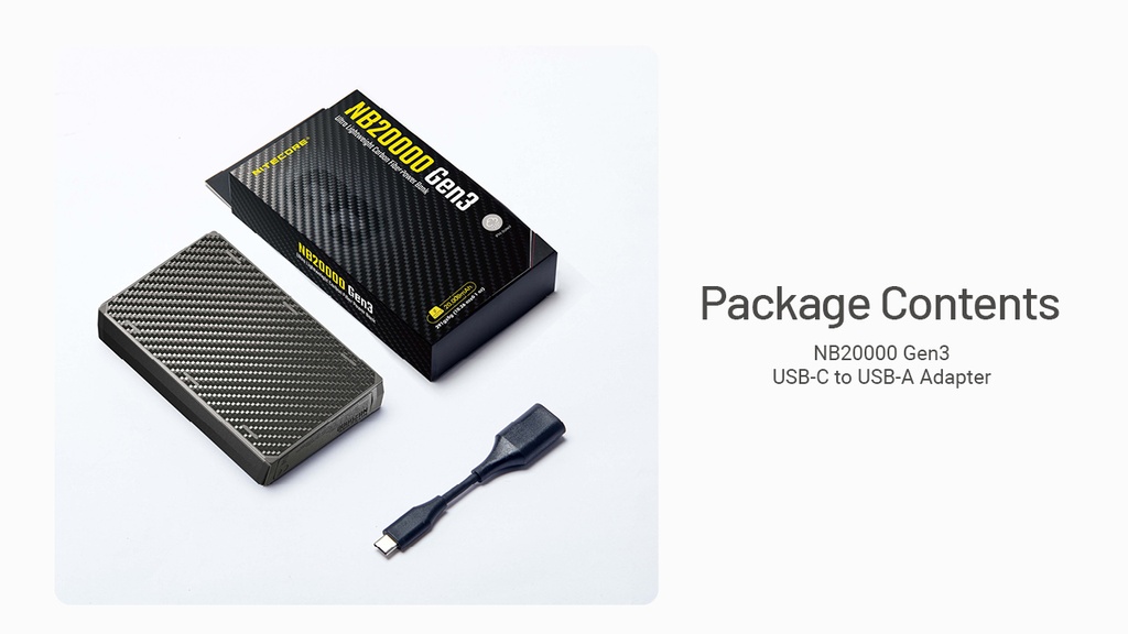 Nitecore NB20000 GEN3