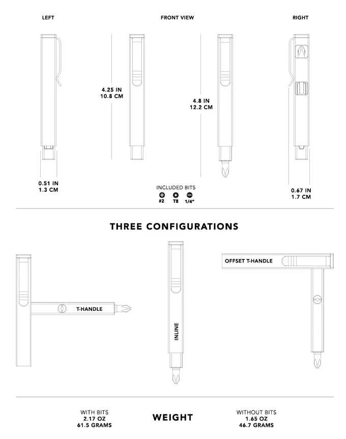 Big Idea Design Bit Bar Inline