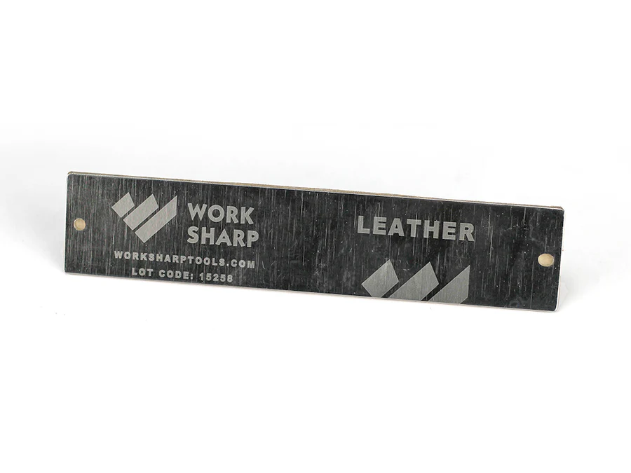 WorkSharp Leather Strop - Guided Sharpening System