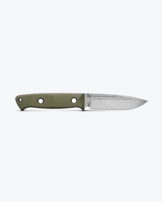 Benchmade Dacian | Brown Canvas Micarta | Spear Point