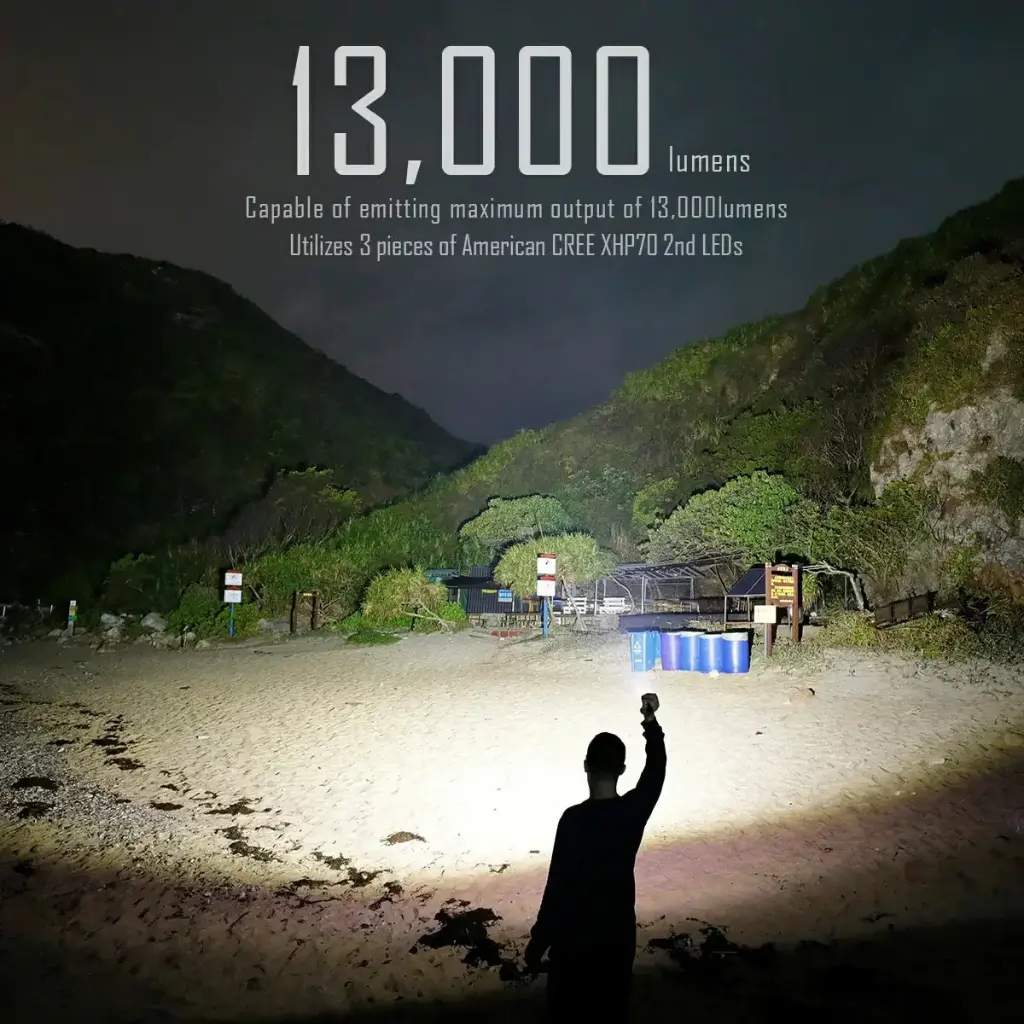 Imalent MS03 13000 lumens flashlight