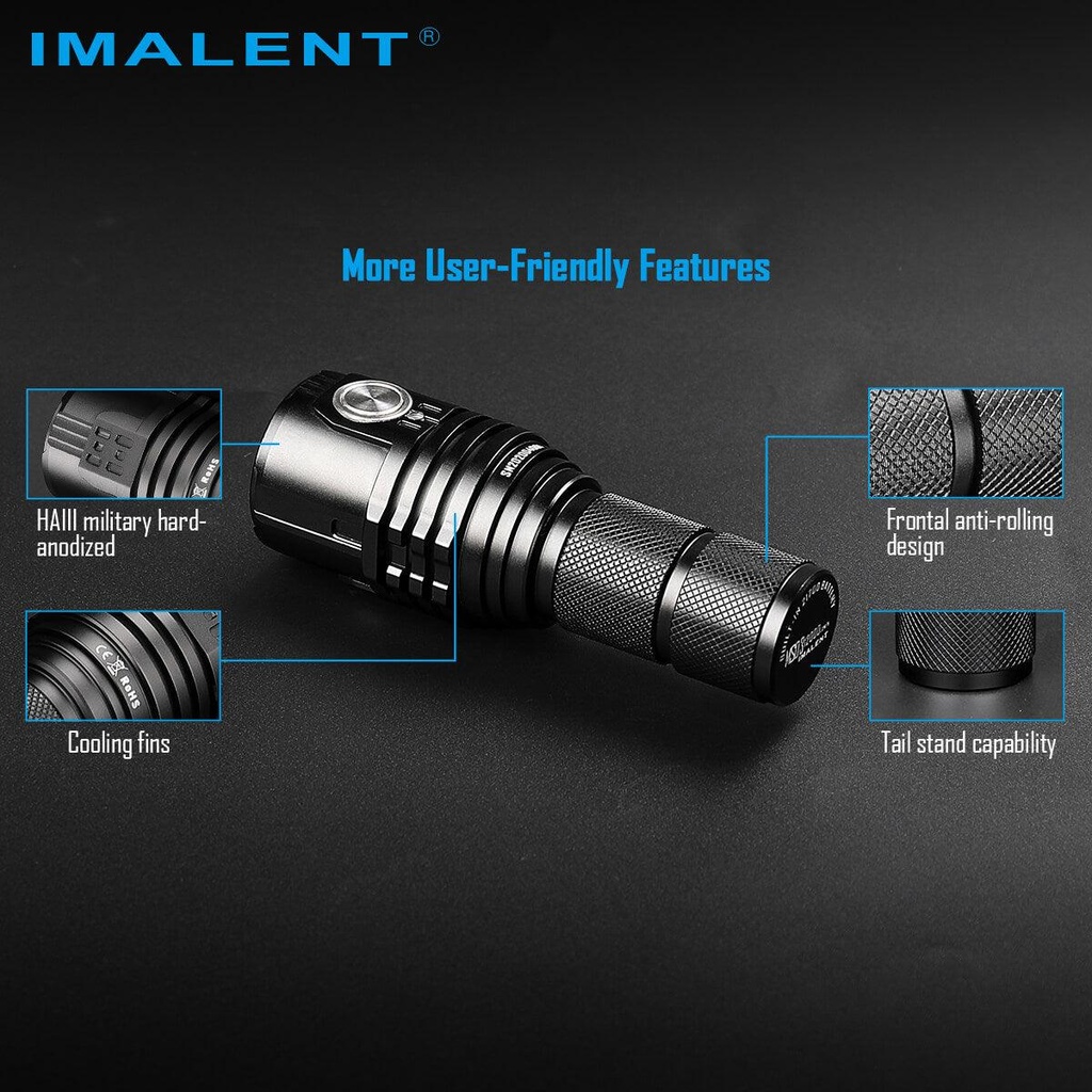 Imalent MS03 13000 lumens flashlight