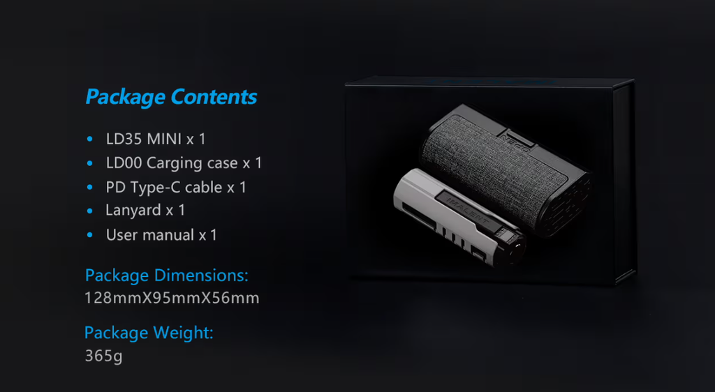 Imalent LD35 Luxury-Black