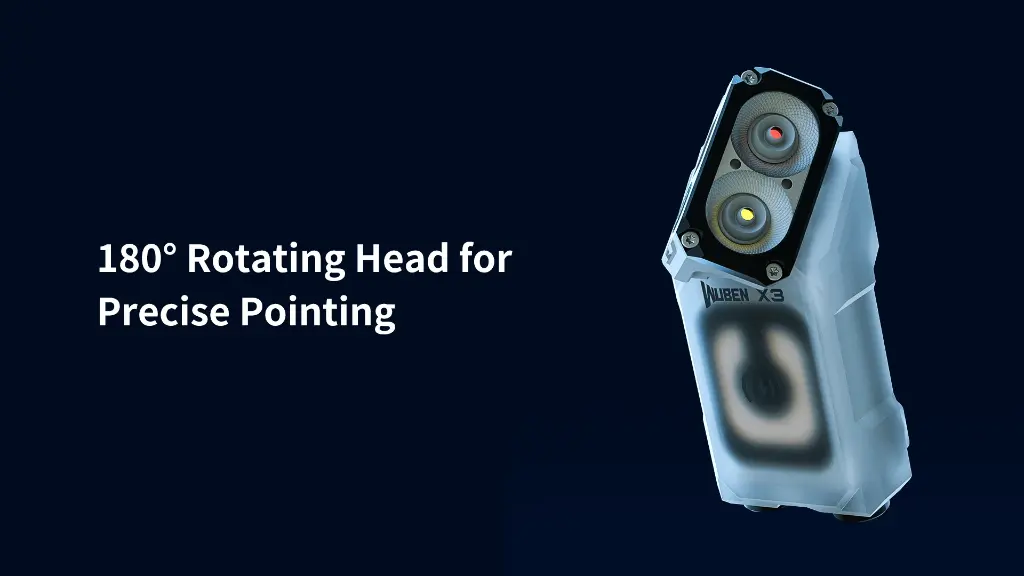 Wuben X3 Owl EDC Blue With Charging box