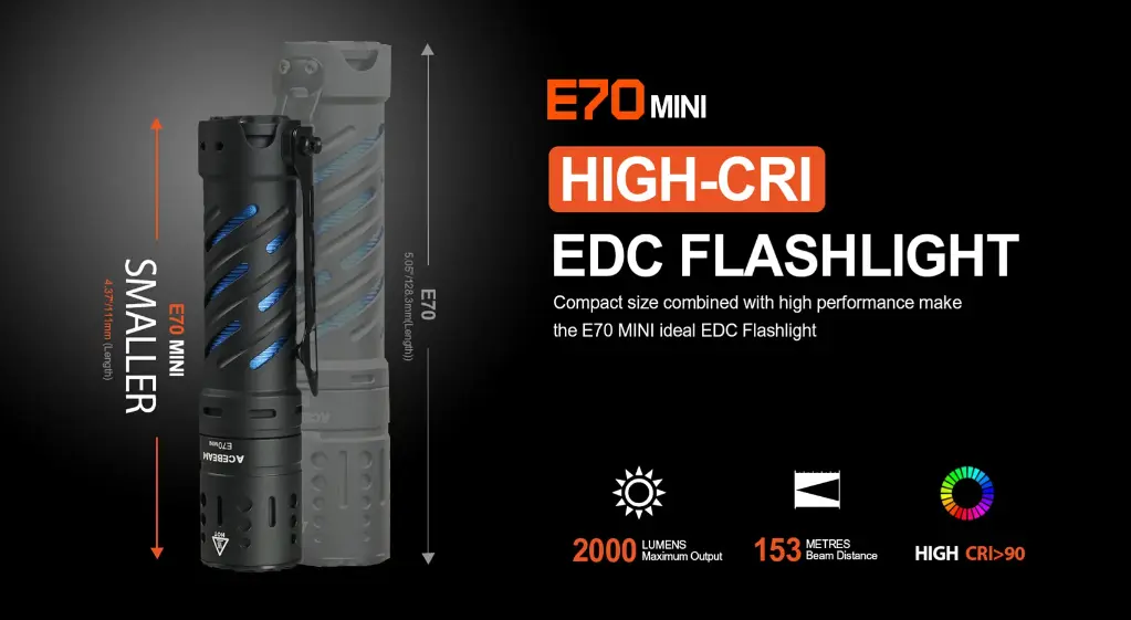 Acebeam E70 MINI AL