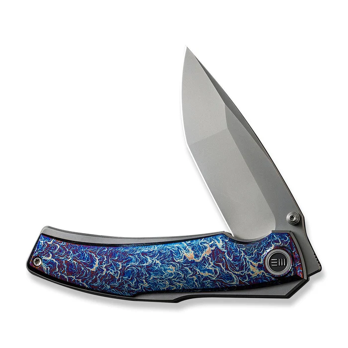 WEKNIFE Swordfin Front Flipper & Thumb Stud Knife Titanium Handle