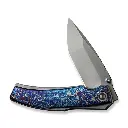 WEKNIFE Swordfin Front Flipper & Thumb Stud Knife Titanium Handle