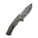 WE KNIFE Swiftfin Flipper & Thumb Hole Knife Titanium Handle