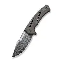 WE KNIFE Swiftfin Flipper & Thumb Hole Knife Titanium Handle