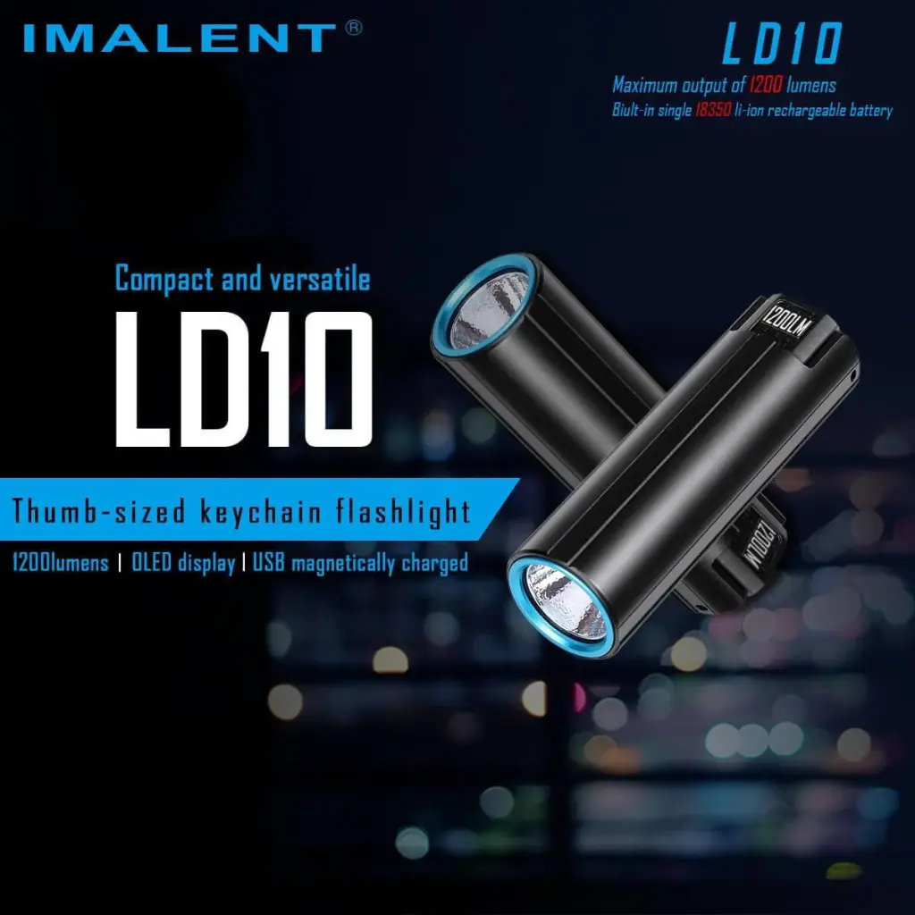 Imalent LD10 Small flashlight Cool White