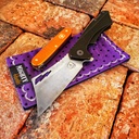 Mighty Hanks Purple Speckles Mighty Mini with Microfiber