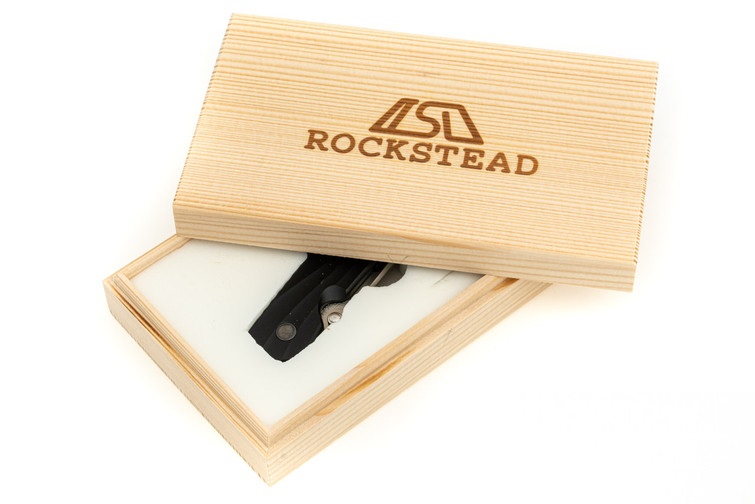 Rockstead Hizen - Polished Blade - Black Handle