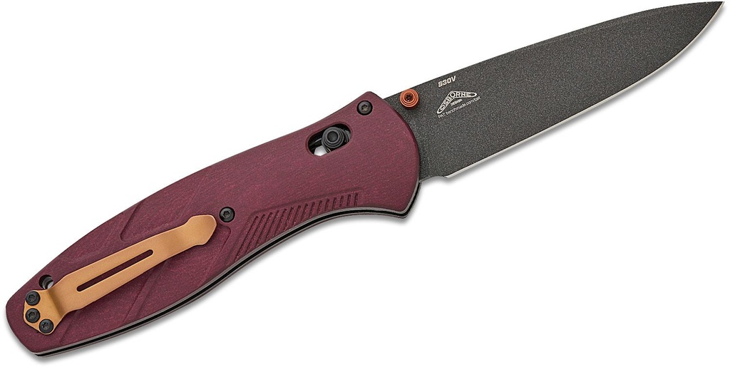 Benchmade Barrage S30V Redstone Richlite
