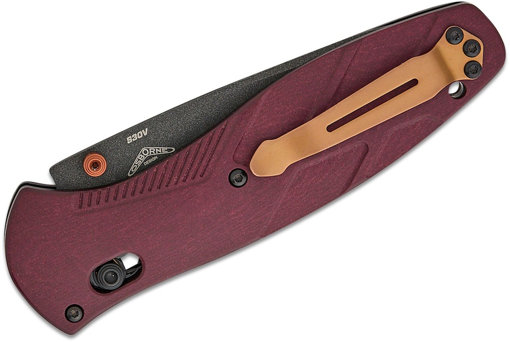Benchmade Barrage S30V Redstone Richlite