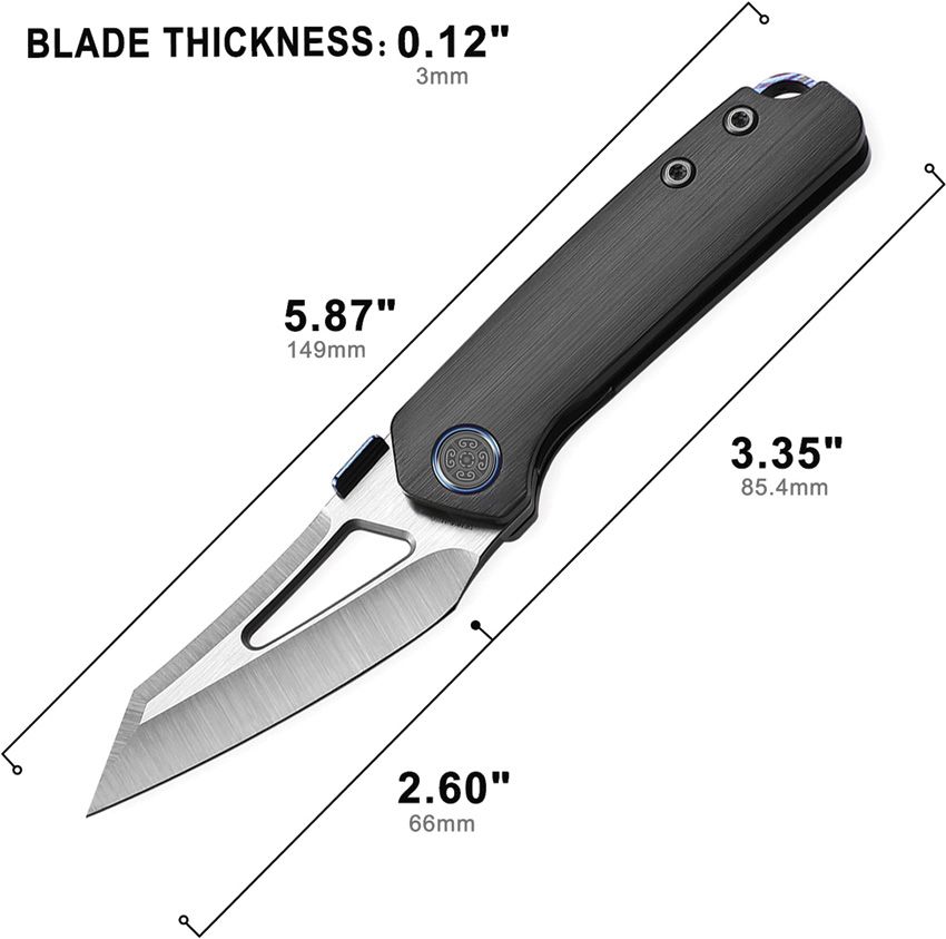 Cavol Denka Linerlock Black 