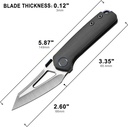 Cavol Denka Linerlock Black 