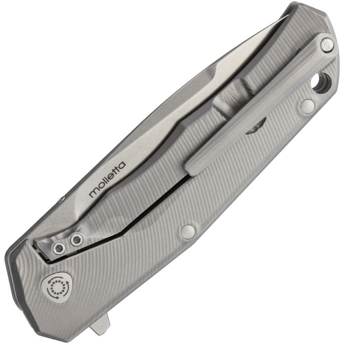 Lion Steel TRE Titanium Framelock Gray