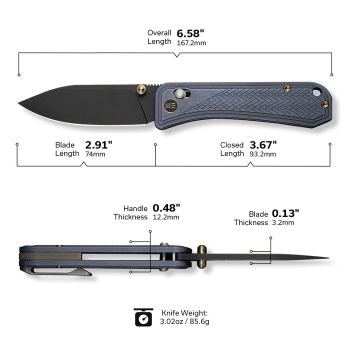 WE KNIFE Thug XL Titanium (copy)