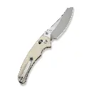 CIVIVI Sixgill Guibourtia Wood - Damascus 