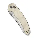 CIVIVI Sixgill Guibourtia Wood - Damascus 